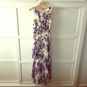 Eliza J. Blue & White Floral Dress